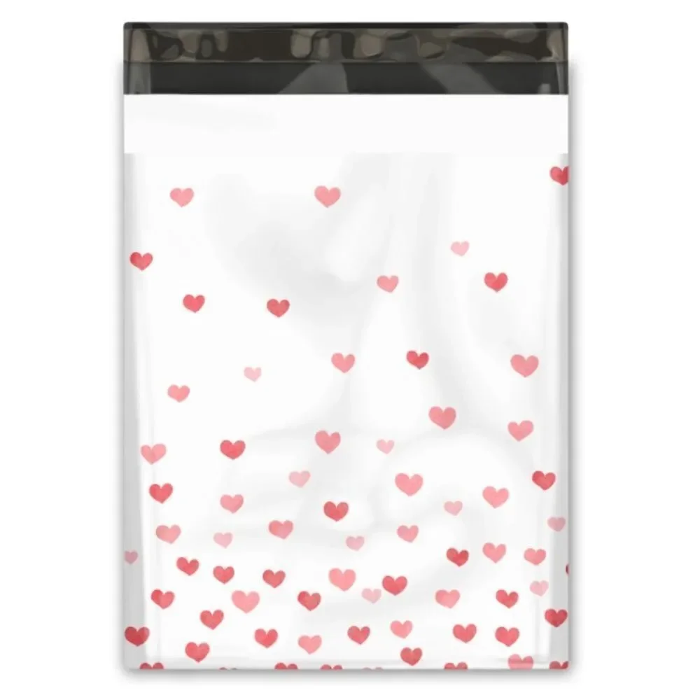 Poly mailers Insert cards Stickers Valentine